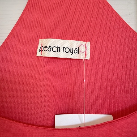 NWT Pink Halter Neck Spaghetti Strap Dress Size Medium - Picture 6 of 9